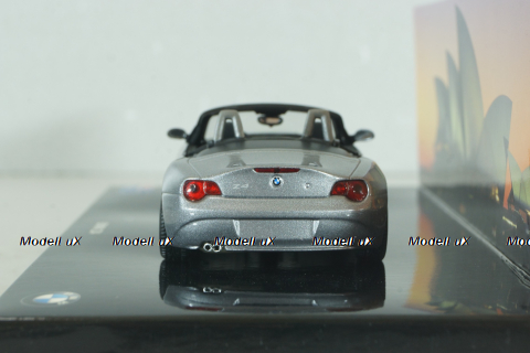 BMW Z4 roadster (E85) 2002, grey, "Flavours of Asia", 80420393159, Minichamps 1:43