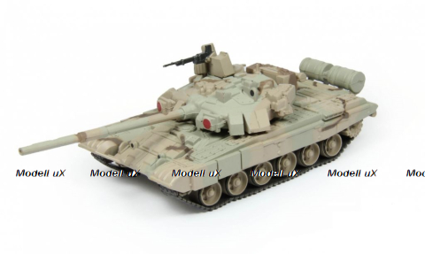 Т-90 танк песчаный камуфляж 1992г., Танки №86, Eaglemoss 1:72 (с журналом, запечатанный)