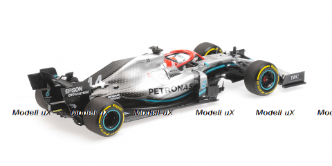 Mercedes AMG Petronas Motorsport F1 W10 EQ Power Lewis Hamilton Winner Monaco GP 2019, Minichamps 1:18