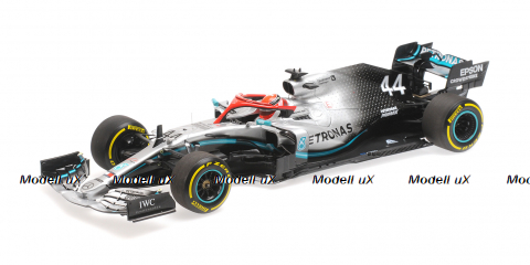 Mercedes AMG Petronas Motorsport F1 W10 EQ Power Lewis Hamilton Winner Monaco GP 2019, Minichamps 1:18