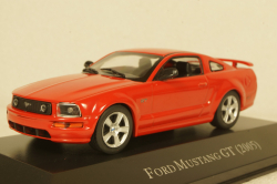 Ford Mustang GT 2005, red, American Cars №64, Altaya 1:43